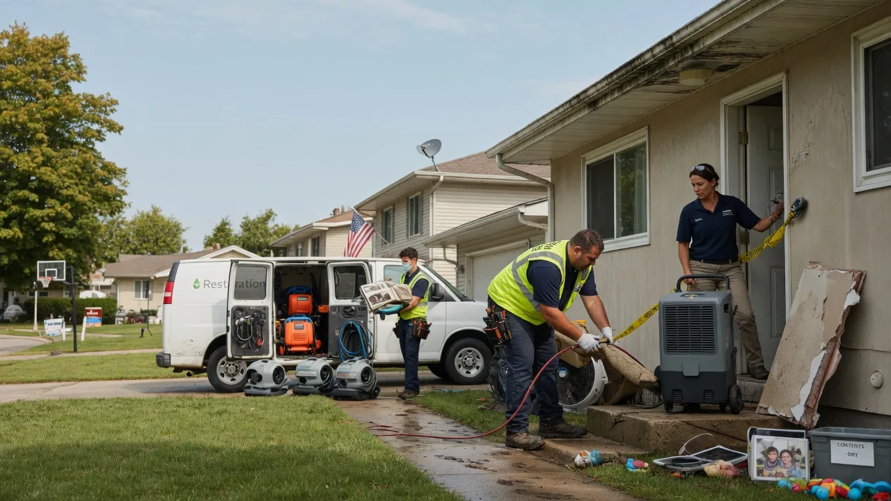 Water Damage Restoration in Mayflower, AR near me